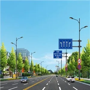 Varningsskylt stolpe