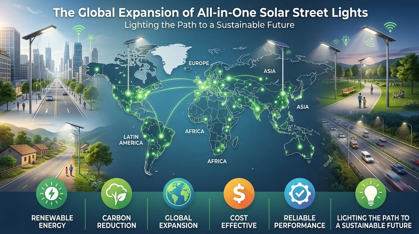 The Global Expansion of All-in-One Solar Street Lights: Lighting the Path to ...